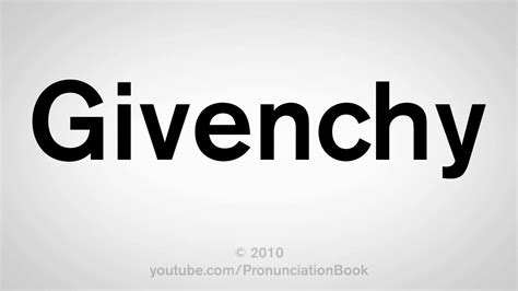 givenchy famous quotes|pronounce givenchy in french.